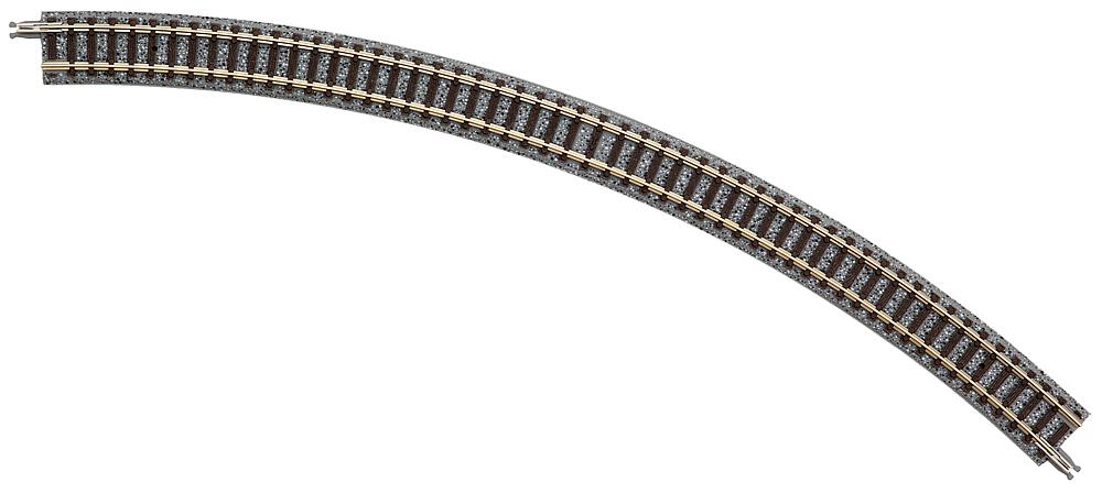TOMYTEC 18568  N  Basic-Tracks, 4 rails incurvés, 45°, r 354 mm 