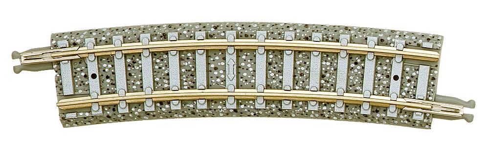 TOMYTEC 18636  N  Basic-Tracks, 4 rails incurvés, 15°, r 243 mm 