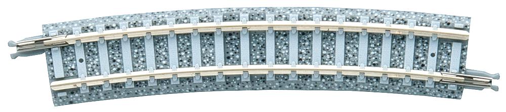 TOMYTEC 18643  N  Basic-Tracks, 4 rails incurvés, 15°, r 354 mm 