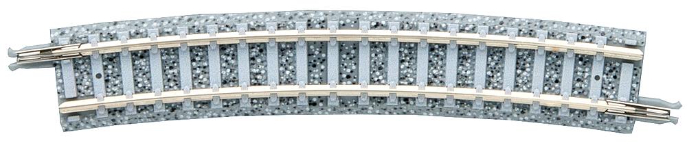 TOMYTEC 18650  N  Basic-Tracks, 4 rails incurvés, 15°, r 391 mm 
