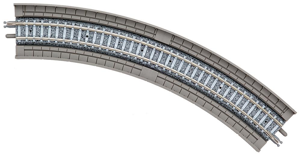 TOMYTEC 18735  N  Basic-Tracks, 4 rails viaduc, 45°, r 243 mm 