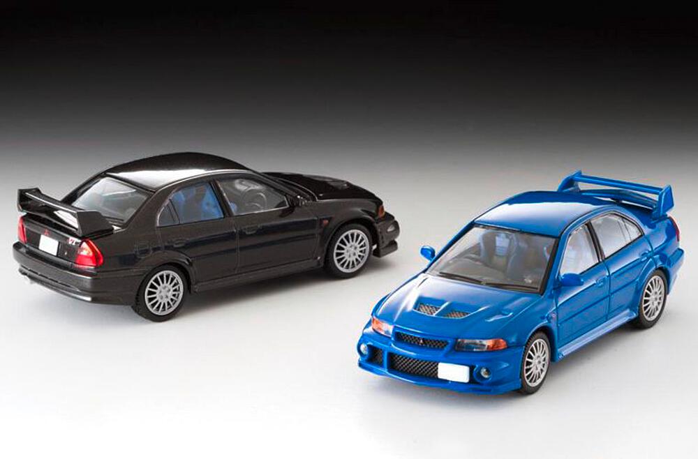 TOMYTEC LV-N190b  1/64 Mitsubishi Lancer GSR EVOVI, noir 