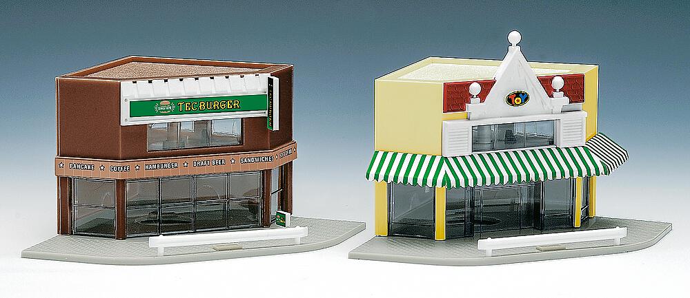 TOMYTEC 42150  N  2 Eckhäuser mit Ladengeschäften 