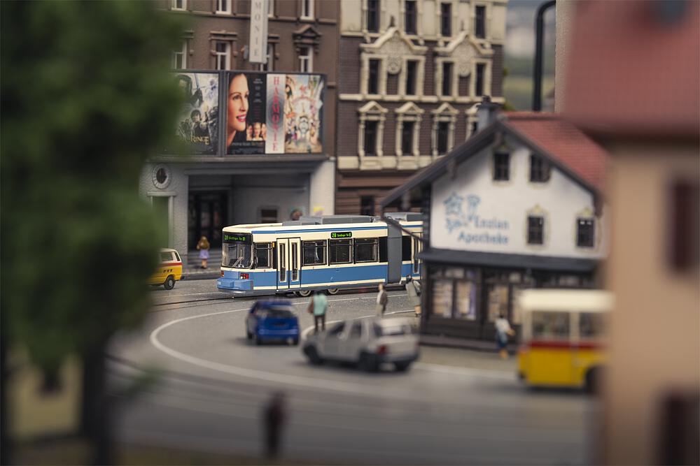 [TOMYTEC 284260  ] TOMYTEC 284260  Tram-System, Münchner Straßenbahn, Typ 2000 