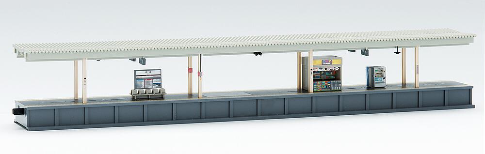 TOMYTEC 42785  N  Erweiterungs-Set Bahnsteig, beleuchtet, mit Kiosk 