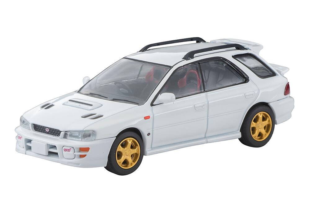 TOMYTEC 324614  1/64 Subaru Impreza Pure Sports WRX STi Version V,Weiß 