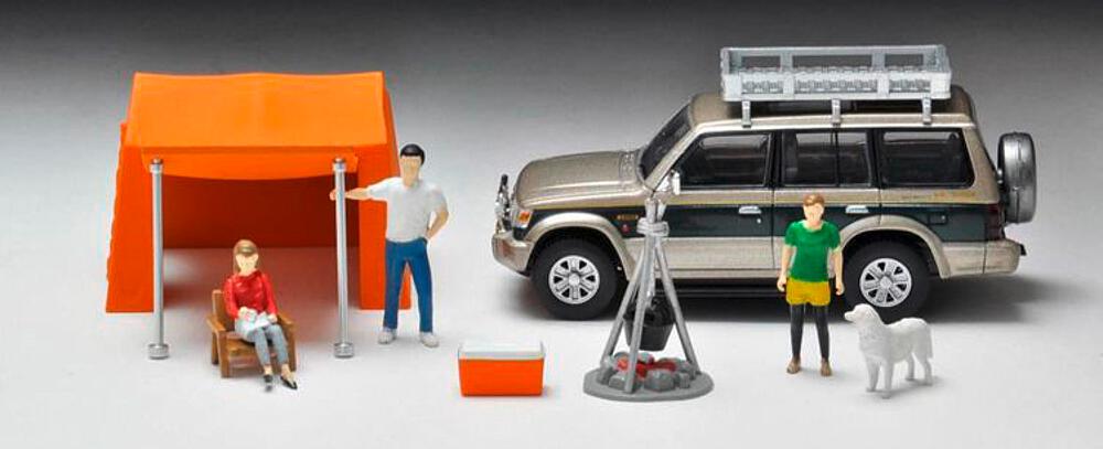 [TOMYTEC 314790  ] TOMYTEC 314790  1/64 Klein-Szene Camping 