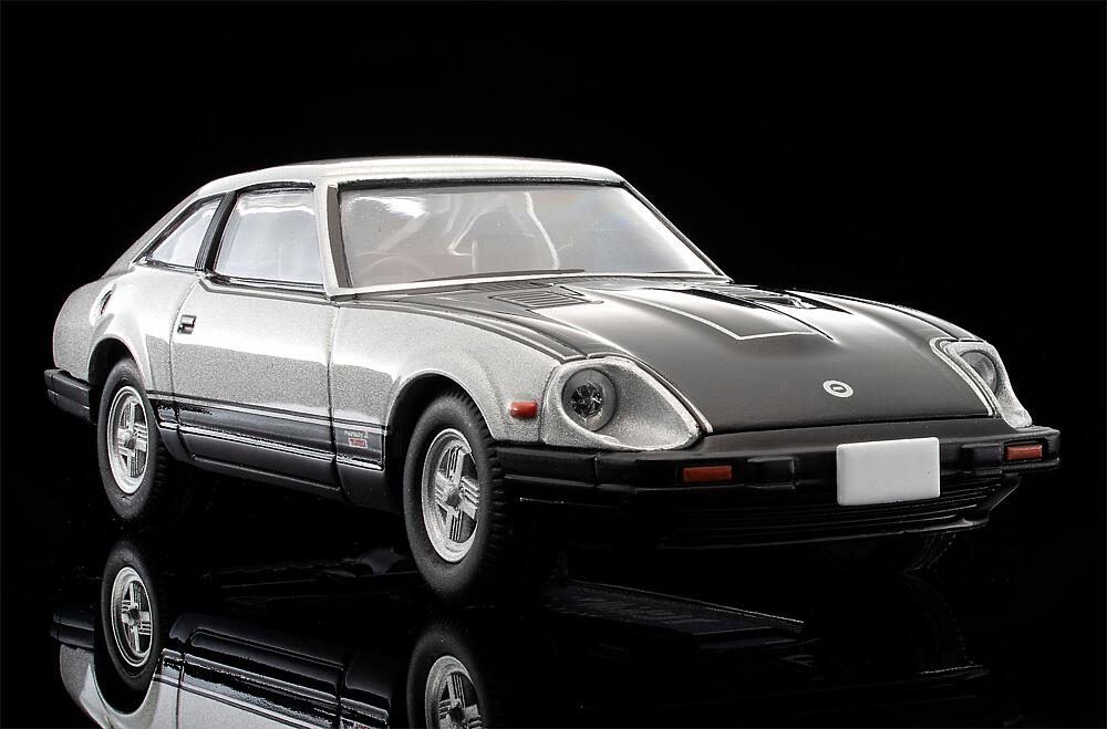 TOMYTEC 315063  1/64 Nissan Fairlady Z-T Turbo, silber/schwarz 