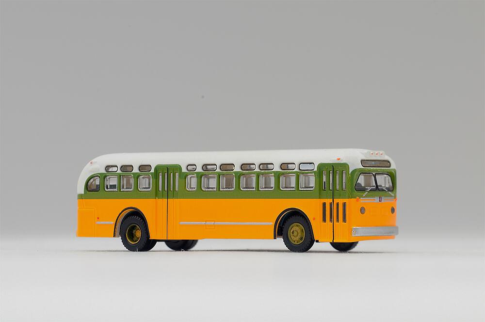 TOMYTEC 264330  N  Bus-System, GMC-Bus, gelb 