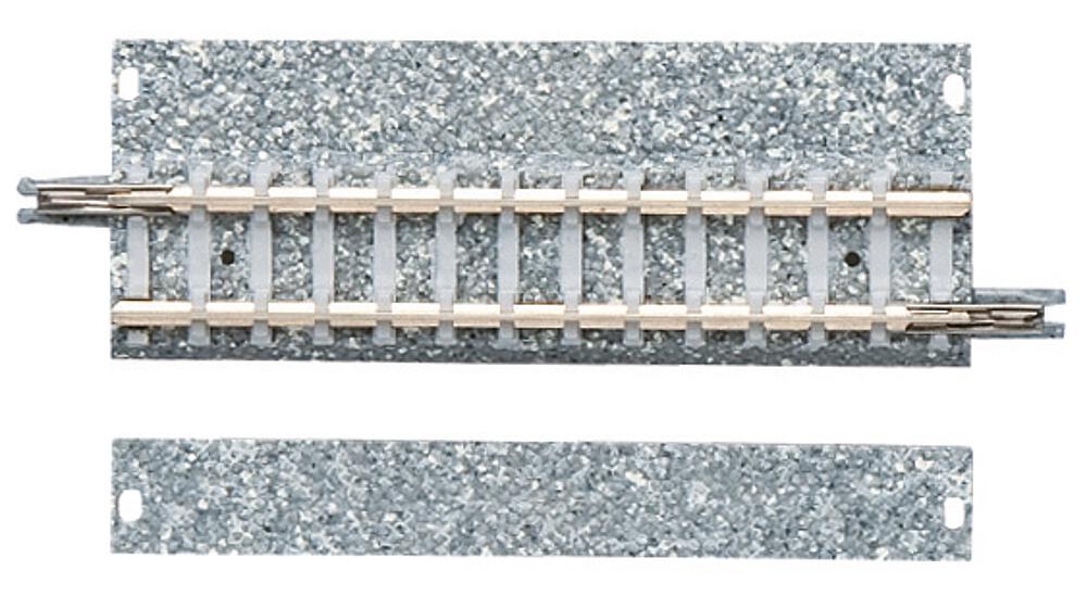 [TOMYTEC 17639  ] TOMYTEC 17639  N  4 Gleise, gerade mit breiter Schotterbettung, je 70 mm 