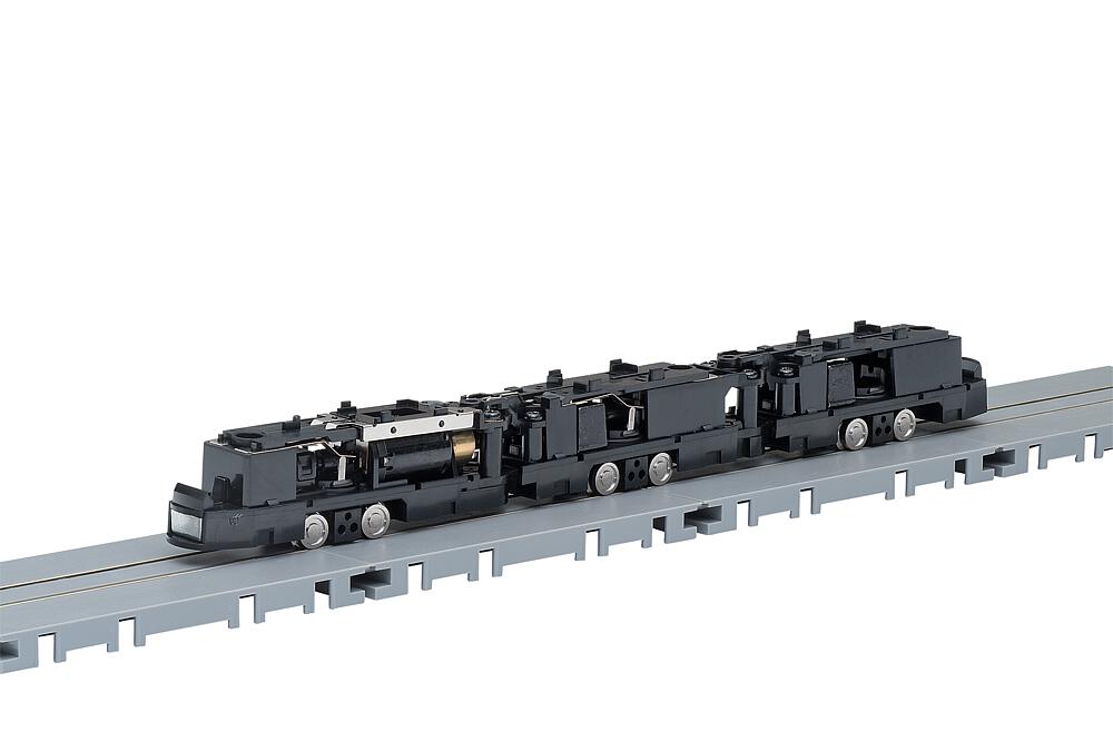 TOMYTEC 268710   N  Tram-System, Fahrgestell TM-LRT04, für Dreierzüge 