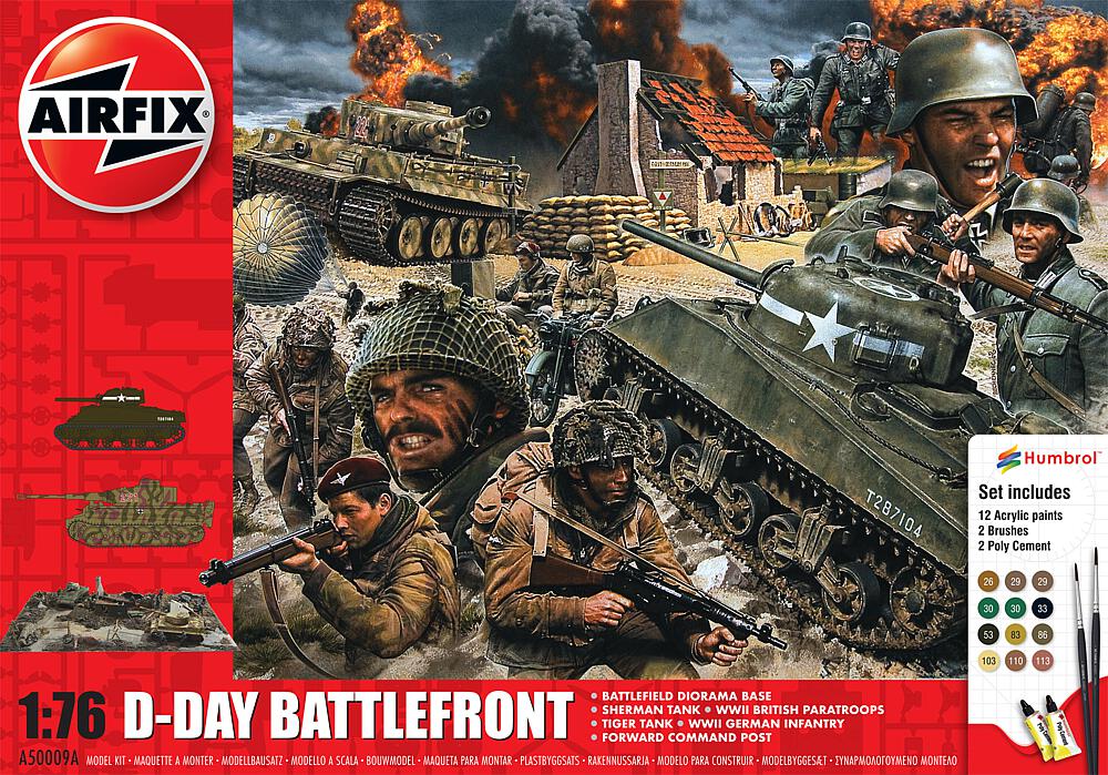 AIRFIX A50009A  1/76 75 Jahre D-Day, Geschenk-Set, Frontlinie 