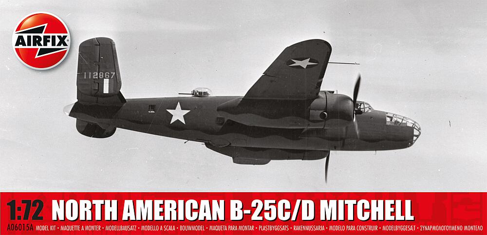 AIRFIX A06015A  1/72 North American B-25C/D Mitchell 