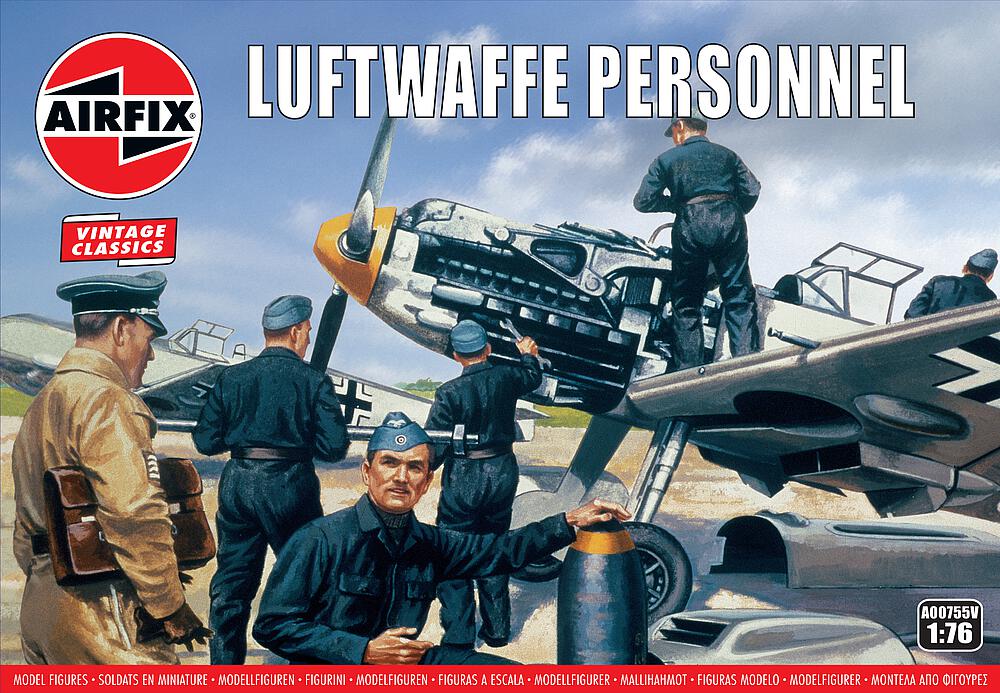 [AIRFIX A00755V  ] AIRFIX A00755V  1/76 WWII Luftwaffenpersonal 