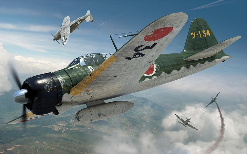 AIRFIX A01005  1/72 Mitsubishi A6M2b Null 