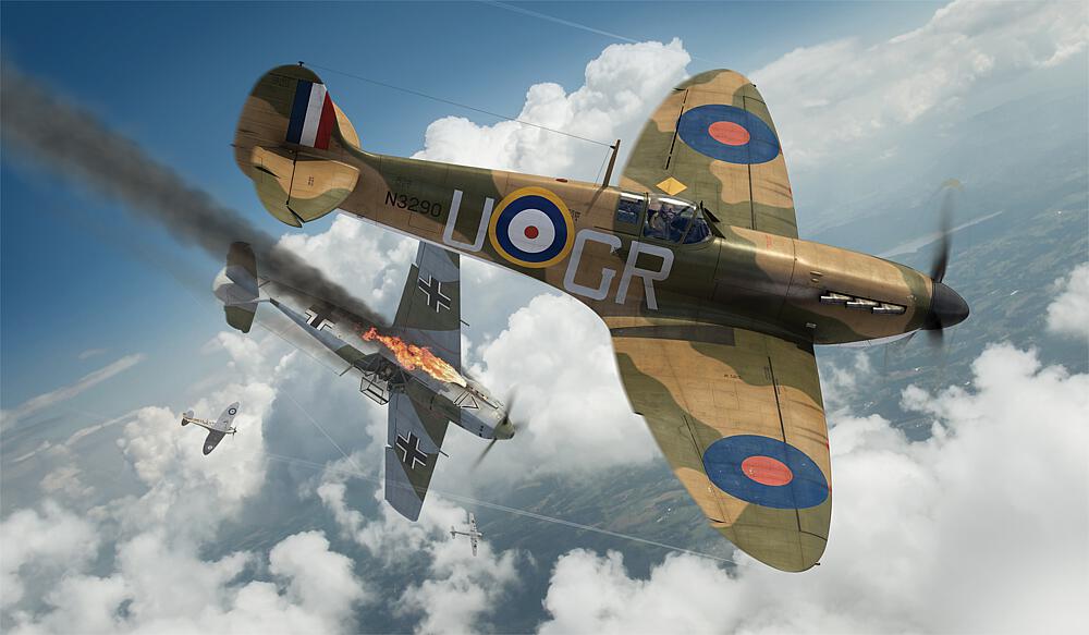 AIRFIX A01071B  1/72 Supermarine Spitfire MkIa 