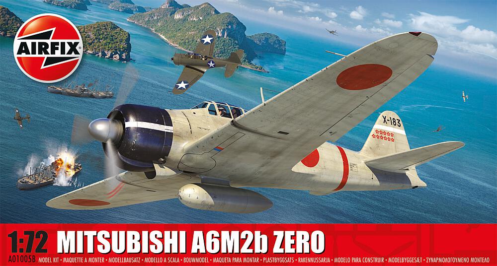 AIRFIX A01005B  1/72 Mitsubishi A6M2b Zero 