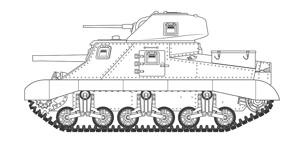 AIRFIX A1370  1/35 M3 Lee / Grant 