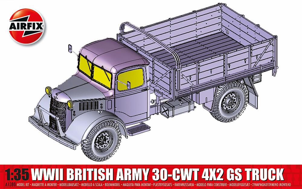 AIRFIX A1380  1/35 WWII British Army 30-cwt 4x2 GS Truck 