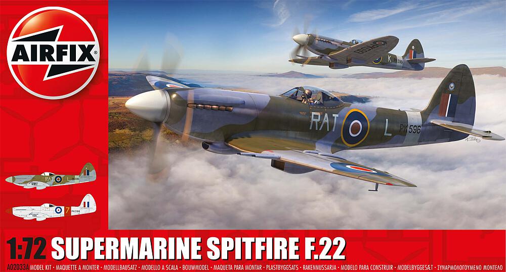 AIRFIX A02033A  1/72 Supermarine Spitfire F.22 