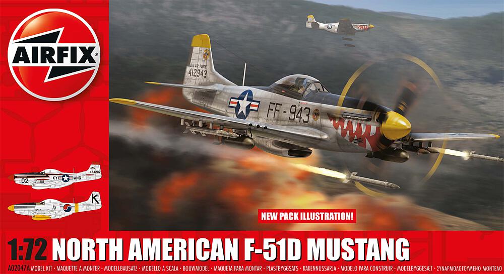 AIRFIX A02047A  1/72 North American D-51D Mustang 