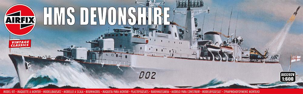 AIRFIX A03202V  1/600 HMS Devonshire 