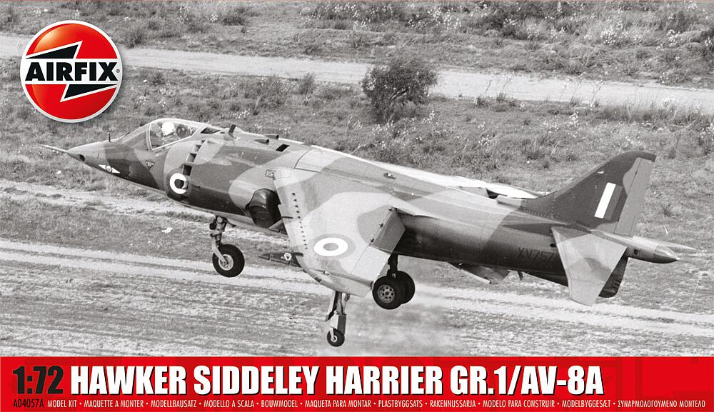 AIRFIX A04057A  1/72 Hawker Siddeley Harrier GR.1/AV-8A 