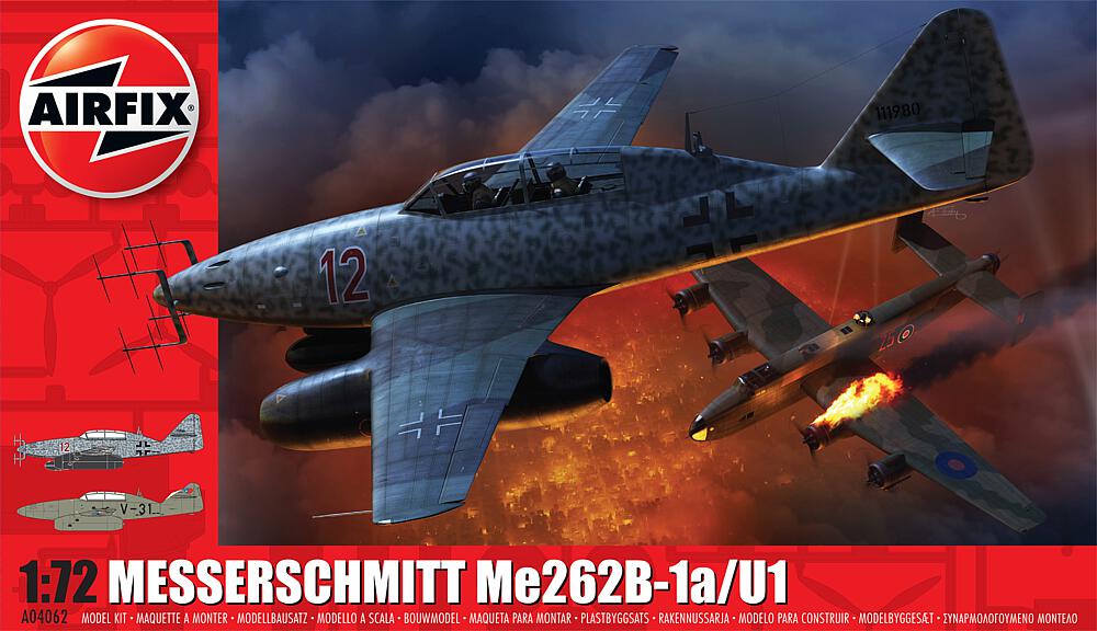 AIRFIX A04062  1/72 Messerschmitt Me262-B1a 