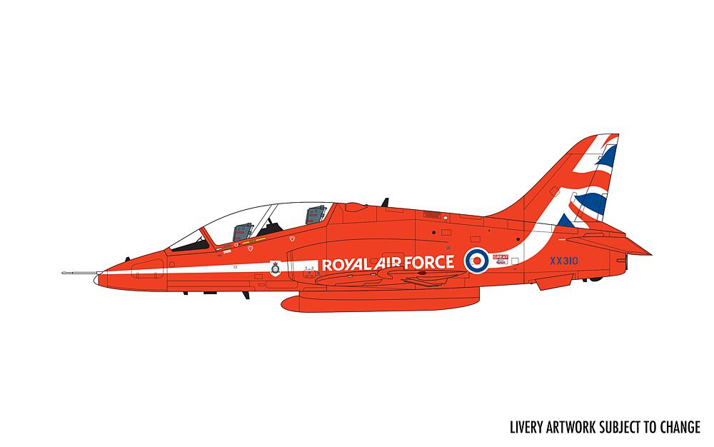 AIRFIX A55002  1/72 Small Beginners Set  Red Arrows Hawk 