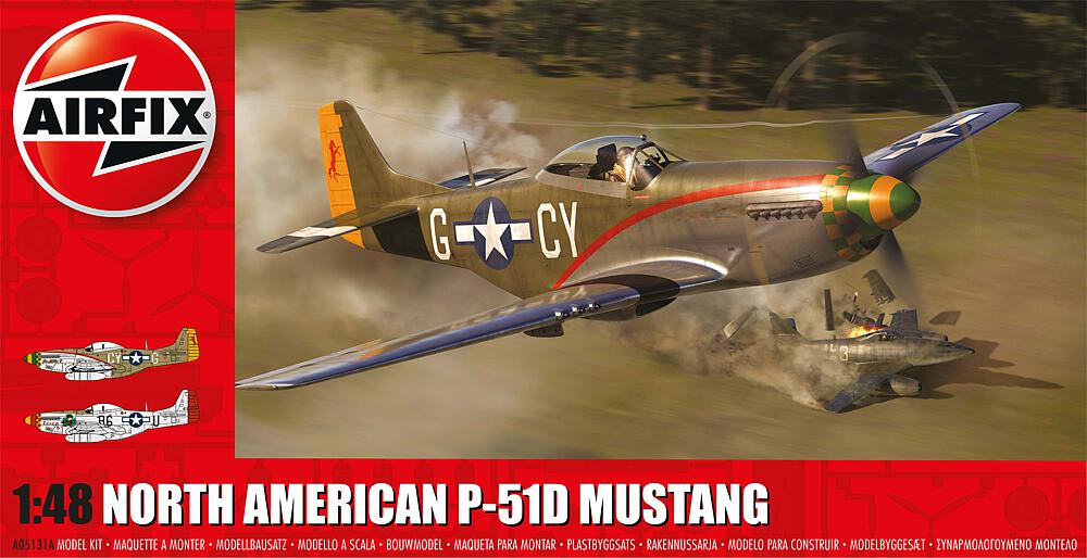 [AIRFIX A05131A  ] AIRFIX A05131A  1/48 North American P-51D Mustang 