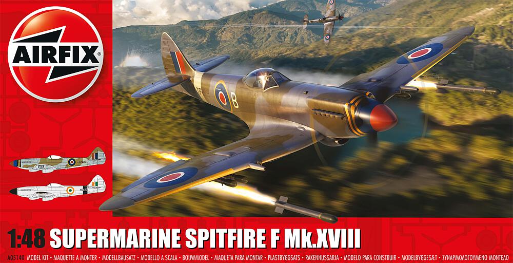 [AIRFIX A05140  ] AIRFIX A05140  1/48 Supermarine Spitfire F Mk.XVIII 