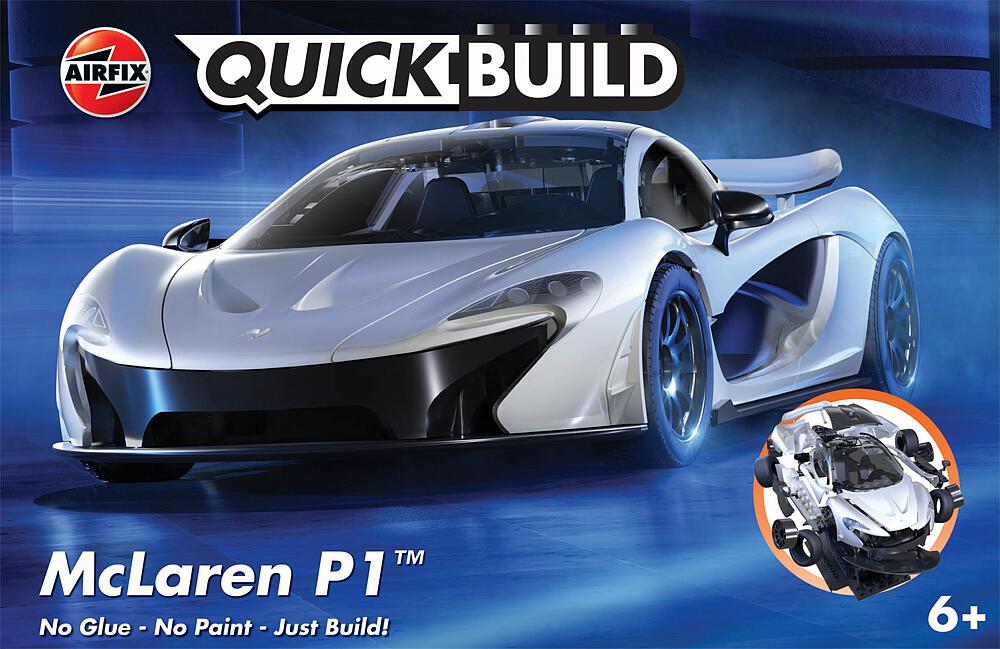 AIRFIX J6028     QUICKBUILD McLaren P1 - weiß 