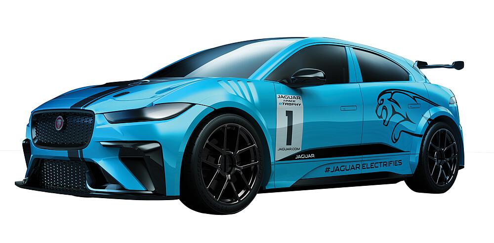 AIRFIX J6033  1/24   QUICKBUILD Jaguar I-PACE TROPHY 