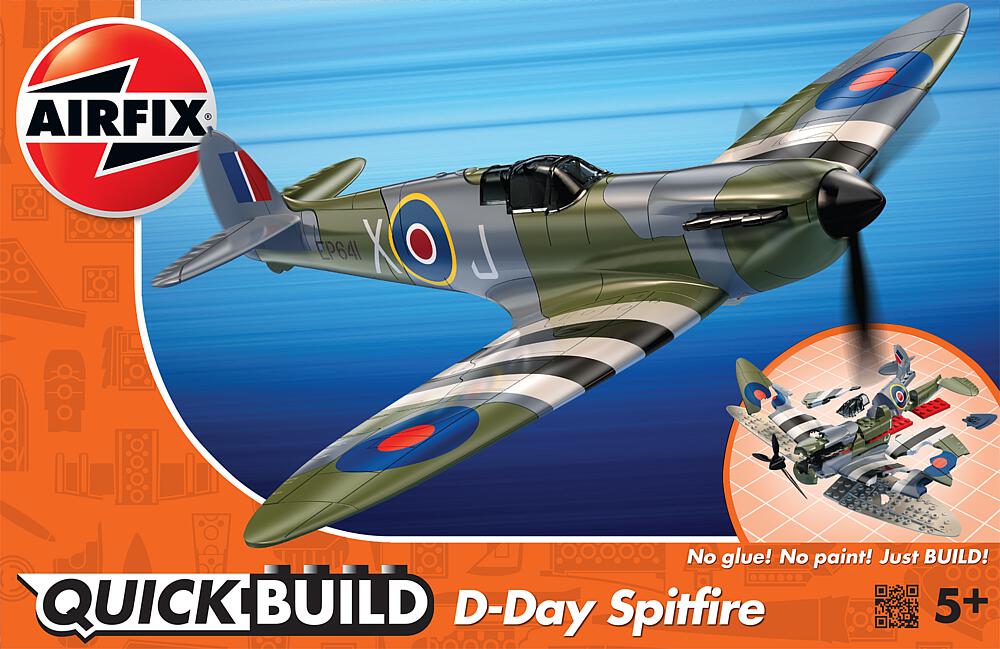 AIRFIX J6045     QUICKBUILD D-Day Spitfire 