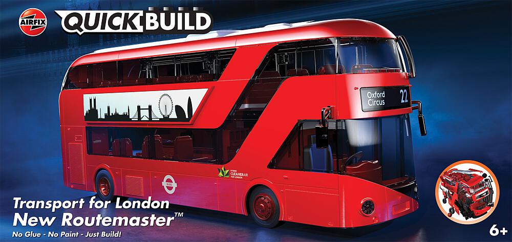 AIRFIX J6050     QUICKBUILD New Routemaster Bus 