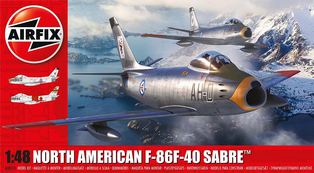 AIRFIX A08110  1/48 North American F-86F-40 Sabre 