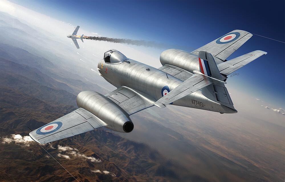 AIRFIX A09184  1/48 Gloster Meteor F.8, Korea Krieg 