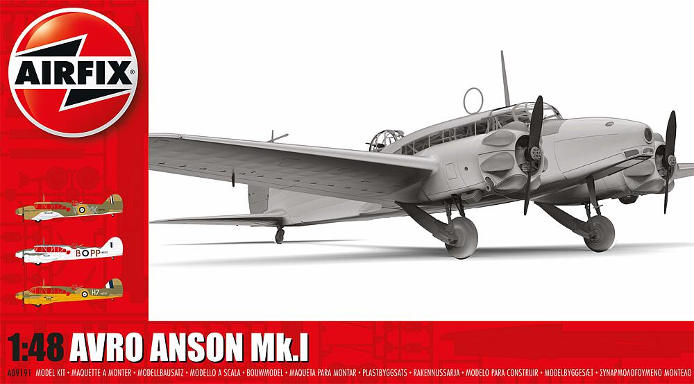 AIRFIX A09191  1/48 Avro Anson Mk.I 