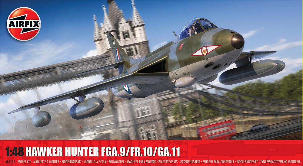 AIRFIX A09192  1/48 Hawker Hunter FGA.9/FR.10/GA.11 