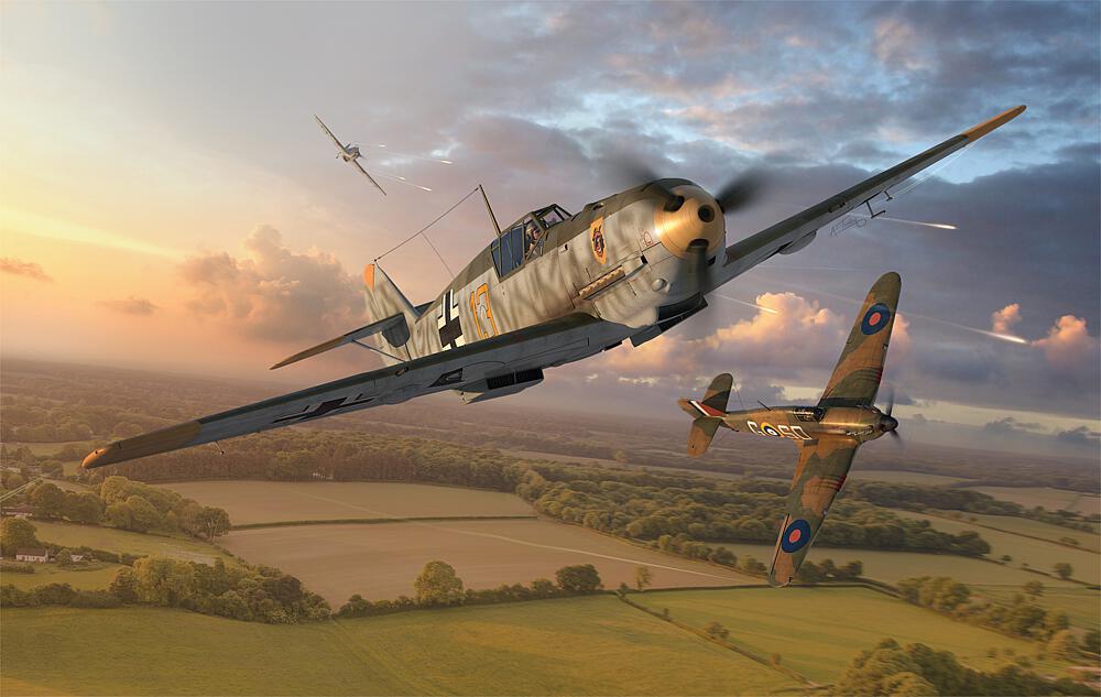 AIRFIX A01008A  1/72 Messerschmitt Bf109E-4 