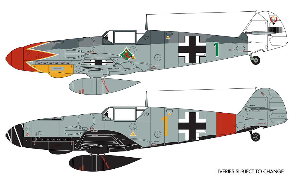 AIRFIX A02029B  1/72 Messerschmitt Bf 109G-6 