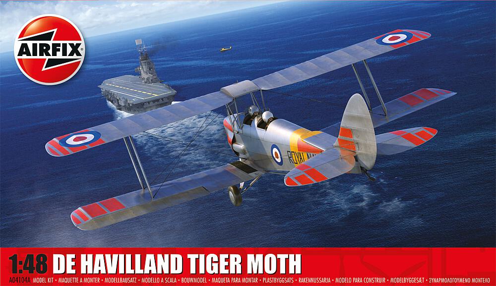 AIRFIX A04104A  1/48 De Havilland Tiger Moth 