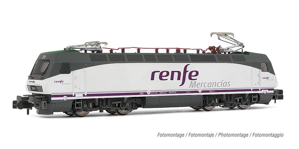 ARNOLD HN2556D  1/160   RENFE OPERADORA, locomotive électrique BR 252, Mercancas 