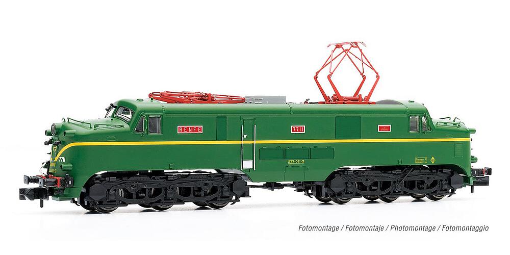 [ARNOLD HN2443S  ] ARNOLD HN2443S  1/160   RENFE, locomotive électrique 277-011, verte 