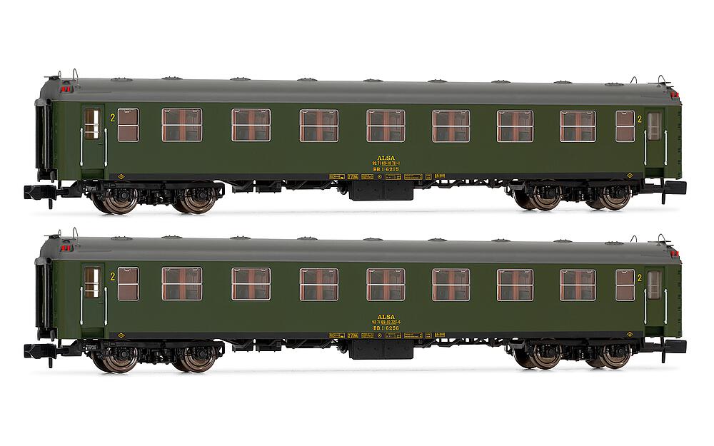 ARNOLD HN4455   N  ALSA, set de 2 voitures de voyageurs 6000 