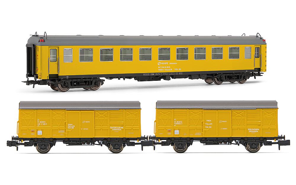 ARNOLD HN4456   N  RENFE, set de 3 pièces Tren Taller Granada 