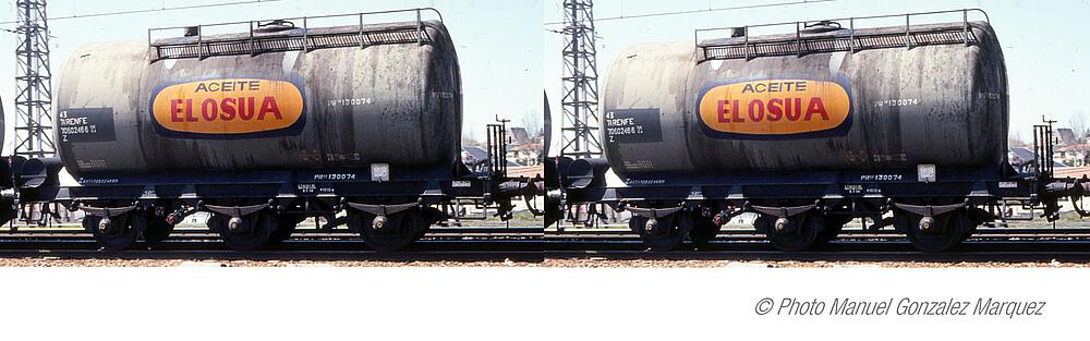 ARNOLD HN6613   N  RENFE, coffret de 2 wagons à 3 essieux. Wagon-citerne 