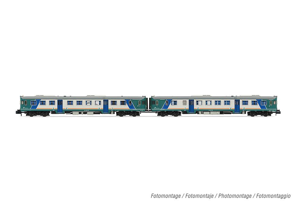 ARNOLD HN2571S   N  FS, 2 automotrices diesel ALn 668 série 1000, avec son numérique 
