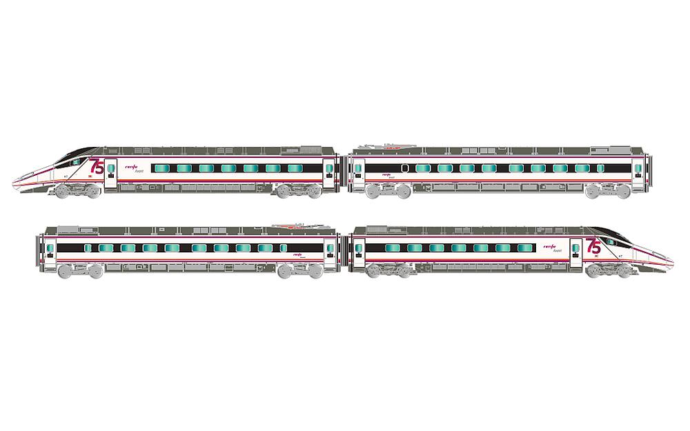 ARNOLD HN2578S   N  RENFE, train automoteur électrique S-114 à 4 éléments, avec son numérique 