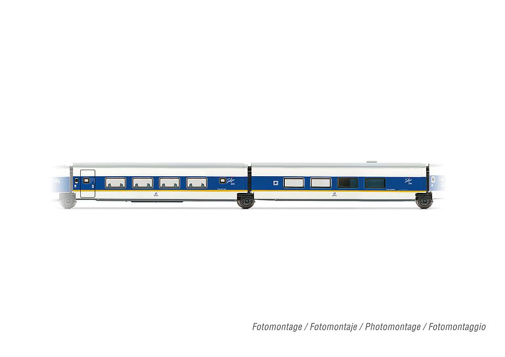 [ARNOLD HN4464  ] ARNOLD HN4464   N  RENFE, 2 éléments. Set complémentaire Talgo 200 